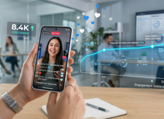 Cómo hacer Live en TikTok que retenga audiencia (guía real 2026) creador haciendo un live en TikTok con alta retención de audiencia y comentarios activos en tiempo real