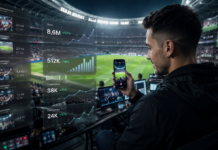 Cómo aprovechar eventos masivos (como el Mundial) para crecer en redes en 2026 creador generando contenido en redes sociales durante un evento masivo con aumento de interacción y tráfico