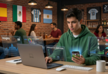 Cómo aprovechar eventos en tiempo real para crecer en redes (sin gastar más tiempo) creador adaptando contenido para redes sociales durante un evento en tiempo real con aumento de interacción