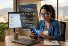 Cómo convertir una publicación en una conversación (sin pedir «comenta») Persona revisando comentarios en su publicación de Instagram con estrategias para fomentar conversaciones reales y aumentar engagement orgánico